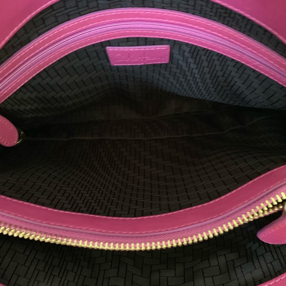 NWT. Cole Haan Fuschia Kendal Flat Handbag - Picture 8 of 8